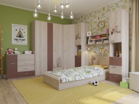 Детская комната Лимбо-1 в Барнауле - barnaul.katalogmebeli.com | фото 2