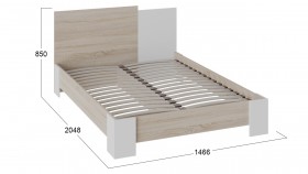 Кровать без ПМ «Сэнди» Тип 1 (без подъемного механизма) в Барнауле - barnaul.katalogmebeli.com | фото 4
