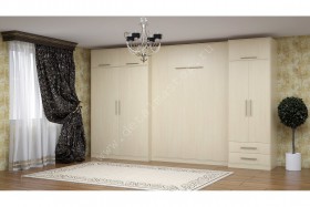 Комплект мебели со шкаф-кроватью трансформер Ратмир в Барнауле - barnaul.katalogmebeli.com | фото 2