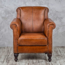 Кресло кожаное Лофт Чарльз в Барнауле - barnaul.katalogmebeli.com | фото 4