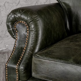 Кресло кожаное Лофт Аристократ (ширина 1070 мм) в Барнауле - barnaul.katalogmebeli.com | фото 5