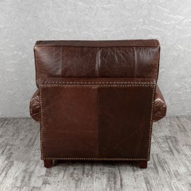 Кресло кожаное Лофт Аристократ (ширина 1100 мм) в Барнауле - barnaul.katalogmebeli.com | фото 7