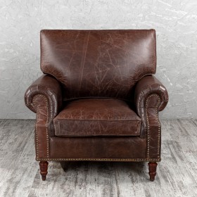 Кресло кожаное Лофт Аристократ (ширина 1100 мм) в Барнауле - barnaul.katalogmebeli.com | фото 8