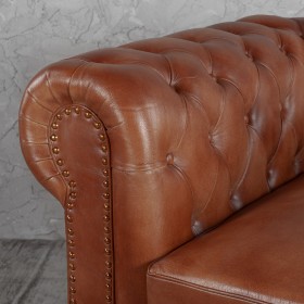 Кресло кожаное Лофт Честер (кожа) в Барнауле - barnaul.katalogmebeli.com | фото 3