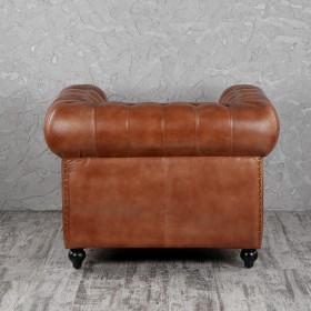 Кресло кожаное Лофт Честер (кожа) в Барнауле - barnaul.katalogmebeli.com | фото 7