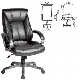 Кресло офисное BRABIX Maestro EX-506 (черный) в Барнауле - barnaul.katalogmebeli.com | фото 1