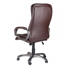 Кресло офисное BRABIX Omega EX-589 (коричневое) в Барнауле - barnaul.katalogmebeli.com | фото 3
