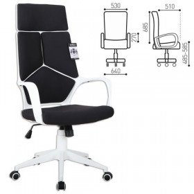 Кресло офисное BRABIX Prime EX-515 (черная ткань) в Барнауле - barnaul.katalogmebeli.com | фото 1