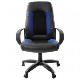 Кресло офисное BRABIX Strike EX-525 (сине-черный) в Барнауле - barnaul.katalogmebeli.com | фото 4