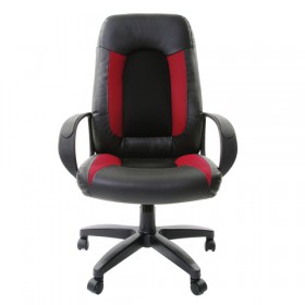 Кресло офисное BRABIX Strike EX-525 (черно-красный) в Барнауле - barnaul.katalogmebeli.com | фото 2