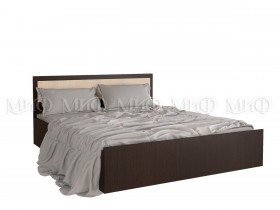 Кровать 1,4 Фиеста (Венге/Дуб беленый) в Барнауле - barnaul.katalogmebeli.com | фото