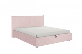 Кровать 1,6 Квест (Нежно-розовый велюр/под-мех) в Барнауле - barnaul.katalogmebeli.com | фото