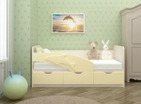 Кровать детская 1,6м Дельфин (Розовый металлик) в Барнауле - barnaul.katalogmebeli.com | фото 6