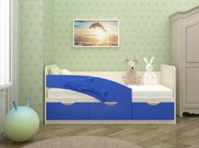Кровать детская 1,6м Дельфин (Розовый металлик) в Барнауле - barnaul.katalogmebeli.com | фото 7