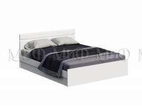 Кровать Нэнси New 1,4м (Белый/белый глянец) в Барнауле - barnaul.katalogmebeli.com | фото