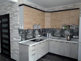 Кухня 2,0м Лофт (Штукатурка белая/Серый) в Барнауле - barnaul.katalogmebeli.com | фото 16
