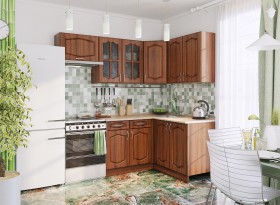 Кухня Максимус-8 2000х1400 мм в Барнауле - barnaul.katalogmebeli.com | фото