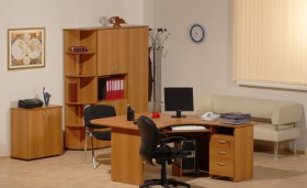 Мебель для персонала Рубин 42 Светлый миланский орех в Барнауле - barnaul.katalogmebeli.com | фото 2