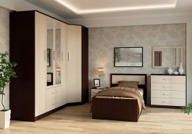 Модульная спальня Фиеста в Барнауле - barnaul.katalogmebeli.com | фото 3