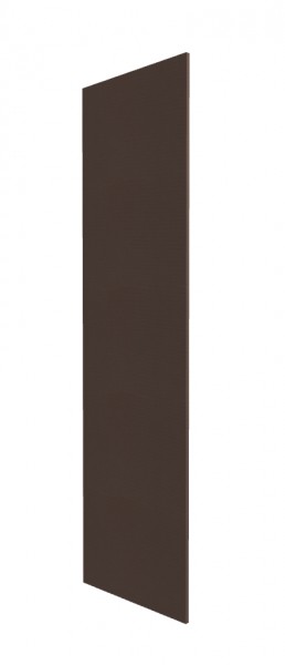 Панель торцевая ПН/ПНЯ М Квадро (для пеналов) Шоколад кожа в Барнауле - barnaul.katalogmebeli.com | фото