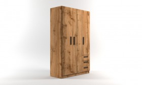 Шкаф 3-х створчатый с ящиками Шервуд (Дуб Вотан) в Барнауле - barnaul.katalogmebeli.com | фото 1