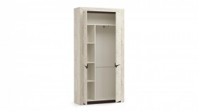 Шкаф для одежды 33.18 Лючия бетон в Барнауле - barnaul.katalogmebeli.com | фото 3