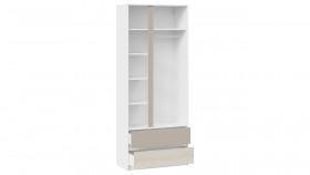 Шкаф для одежды комбинированный «Сканди» Дуб Гарден/Белый/Глиняный серый в Барнауле - barnaul.katalogmebeli.com | фото 5
