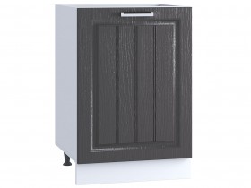 Шкаф нижний 500, ШН 500 (Клен серый/корпус белый) в Барнауле - barnaul.katalogmebeli.com | фото