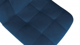 Стул «Райс» К3 Черный муар/Велюр Confetti Blue в Барнауле - barnaul.katalogmebeli.com | фото 3