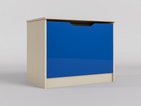 Ящик для игрушек Скай люкс (Синий/корпус Клен) в Барнауле - barnaul.katalogmebeli.com | фото